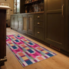 Hug Rug Eco - Washable Jude Geo Weave Bright Rug - Angela Reed - 
