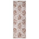 Hug Rug Eco - Washable Woodblock Paisley Rust - Angela Reed - 