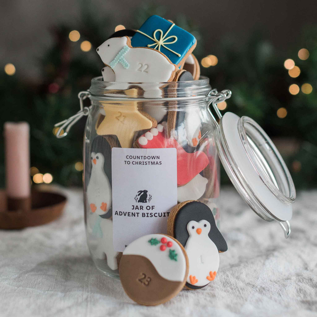 Jar of Advent Biscuits - Angela Reed - 