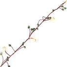 Jewel Cluster Green Light Chain, 50 LEDs