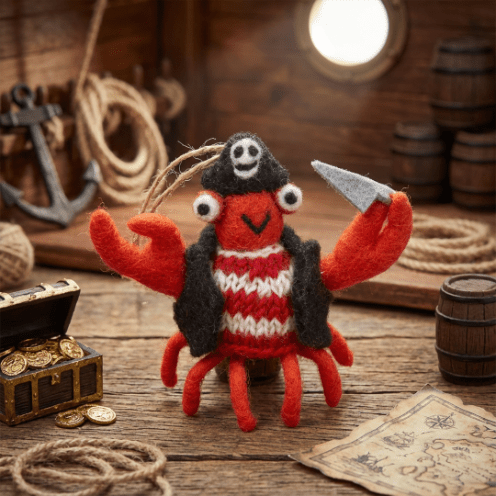 Jolly Rodger the Crab Hanging Decoration