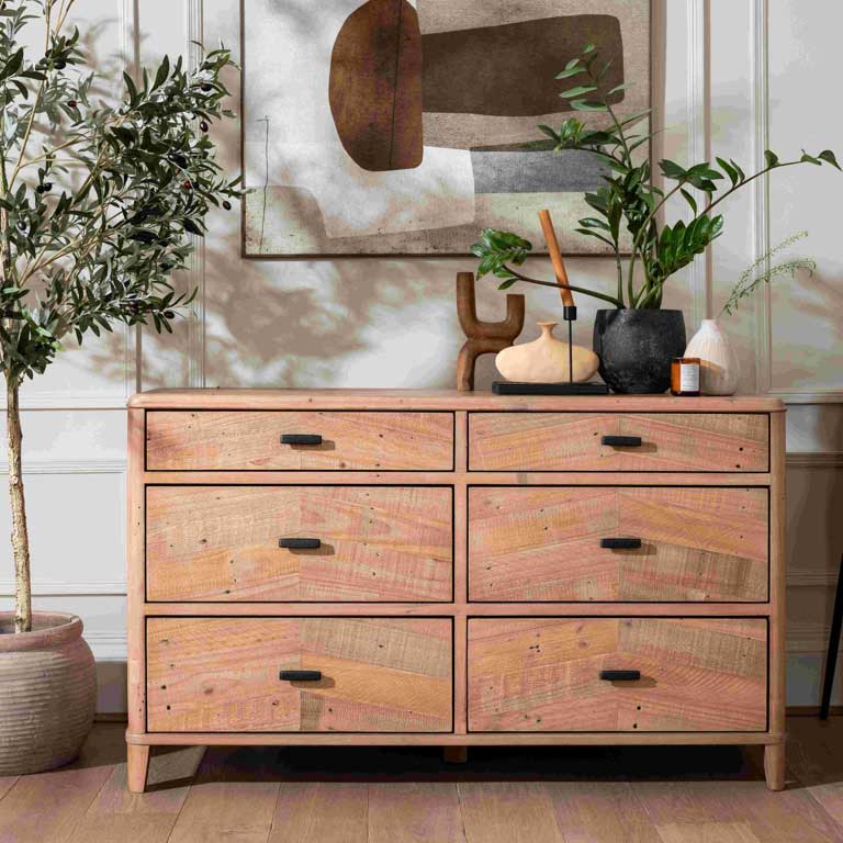 Jude 6 Drawer Wide Chest