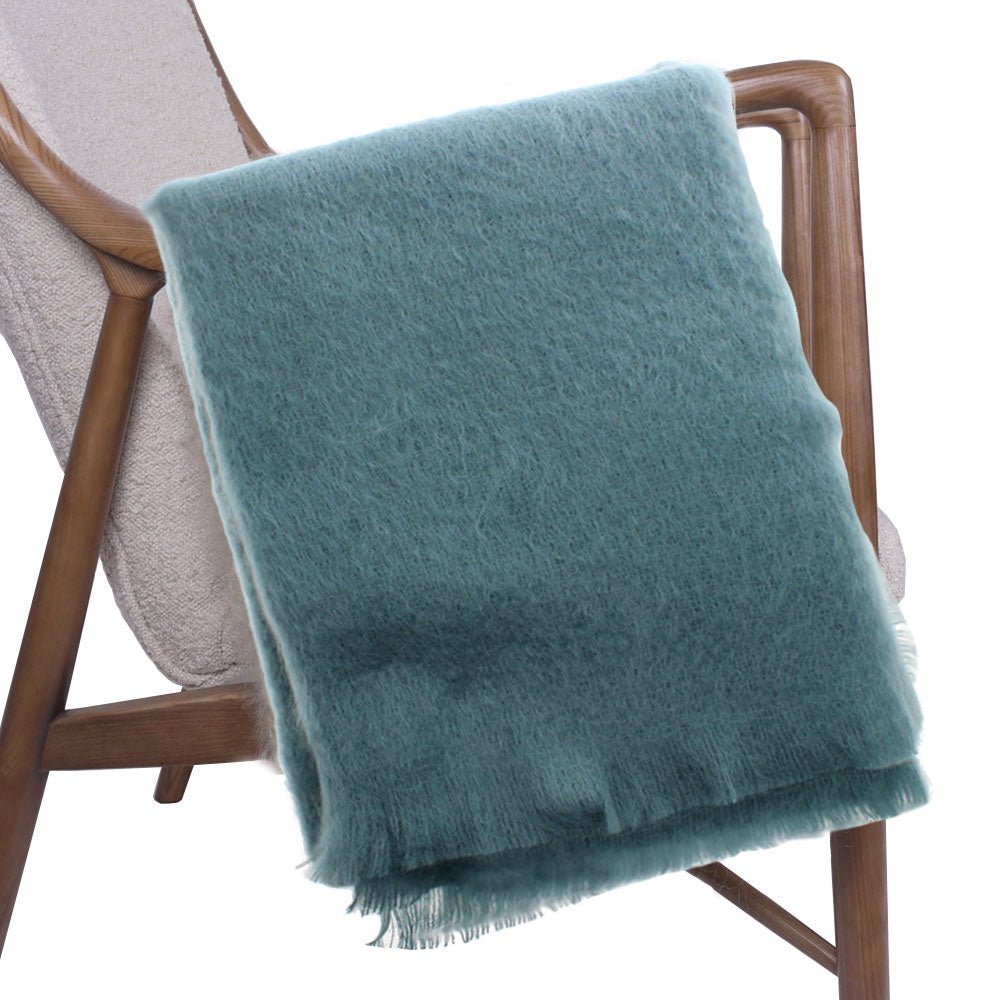 Juniper Mohair Throw by Bronte - Angela Reed -