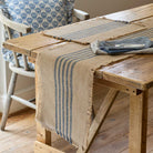 Jute Striped Runner Blue,Olive