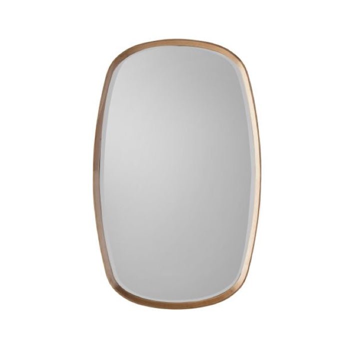 Keaton Oval Mirror, Oak