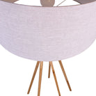 Kilimanjaro Floor Lamp with Linen shade