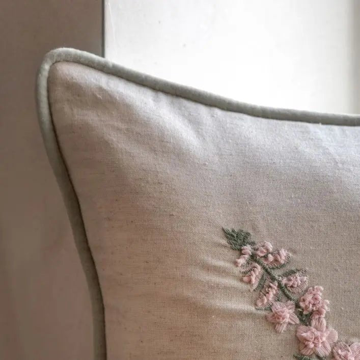 Kilnsey Embroidered Meadow Cushion