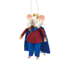 King Mouse Felt Hanging Decoration