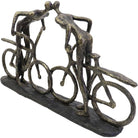 Kissing Cyclist Sculpture