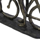 Kissing Cyclist Sculpture