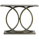 Lacquer Console Table Olive