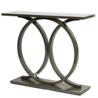 Lacquer Console Table Olive