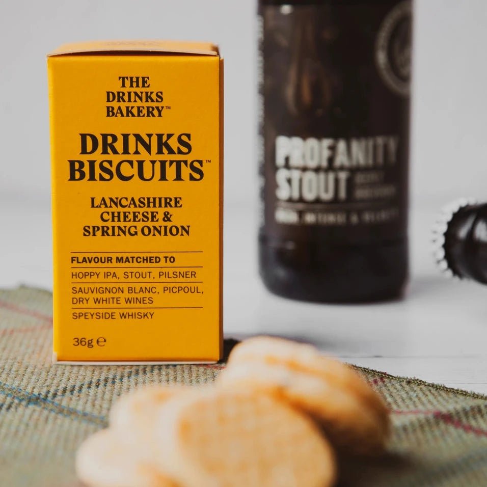 Lancashire Cheese & Spring Drinks Biscuit - Angela Reed - Food and Drink