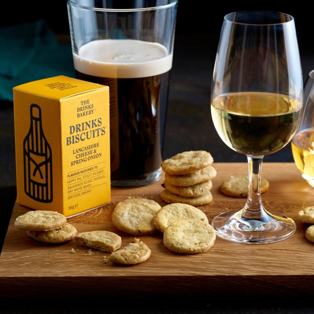 Lancashire Cheese & Spring Drinks Biscuit - Angela Reed - Food and Drink