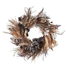 Large Dry Fern and Grass Wreath
