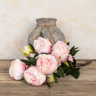 Large Faux Blush Peony Bundle
