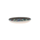 Large Hand Made Oval Dish, Rainbow