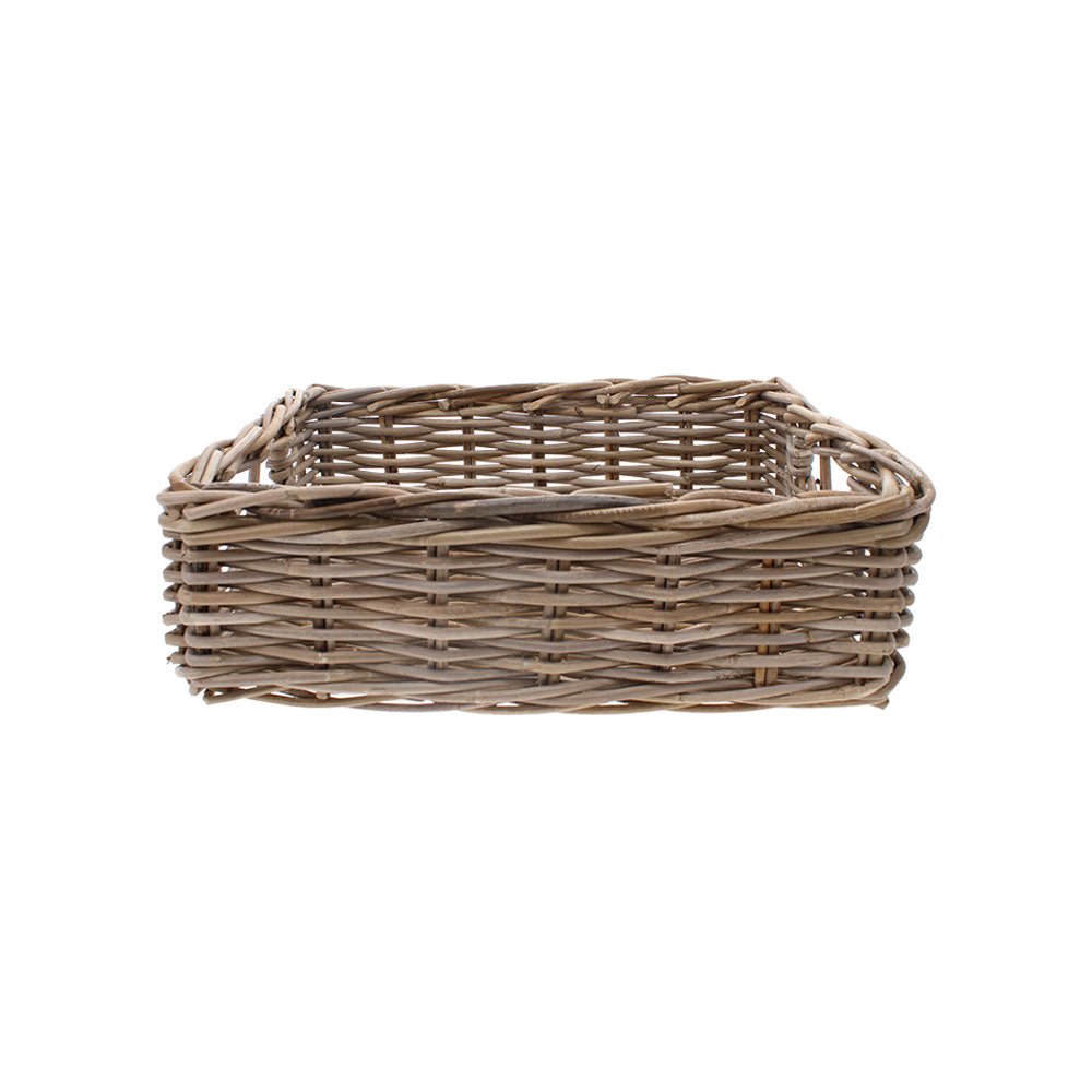 Large Low Kitchen Storage Basket, Rectangular