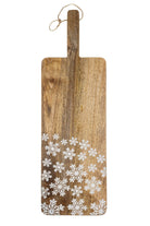 Large Snowflake Serving Board