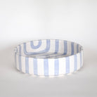 Large Striped Bowl - Morning Azzurro Blue