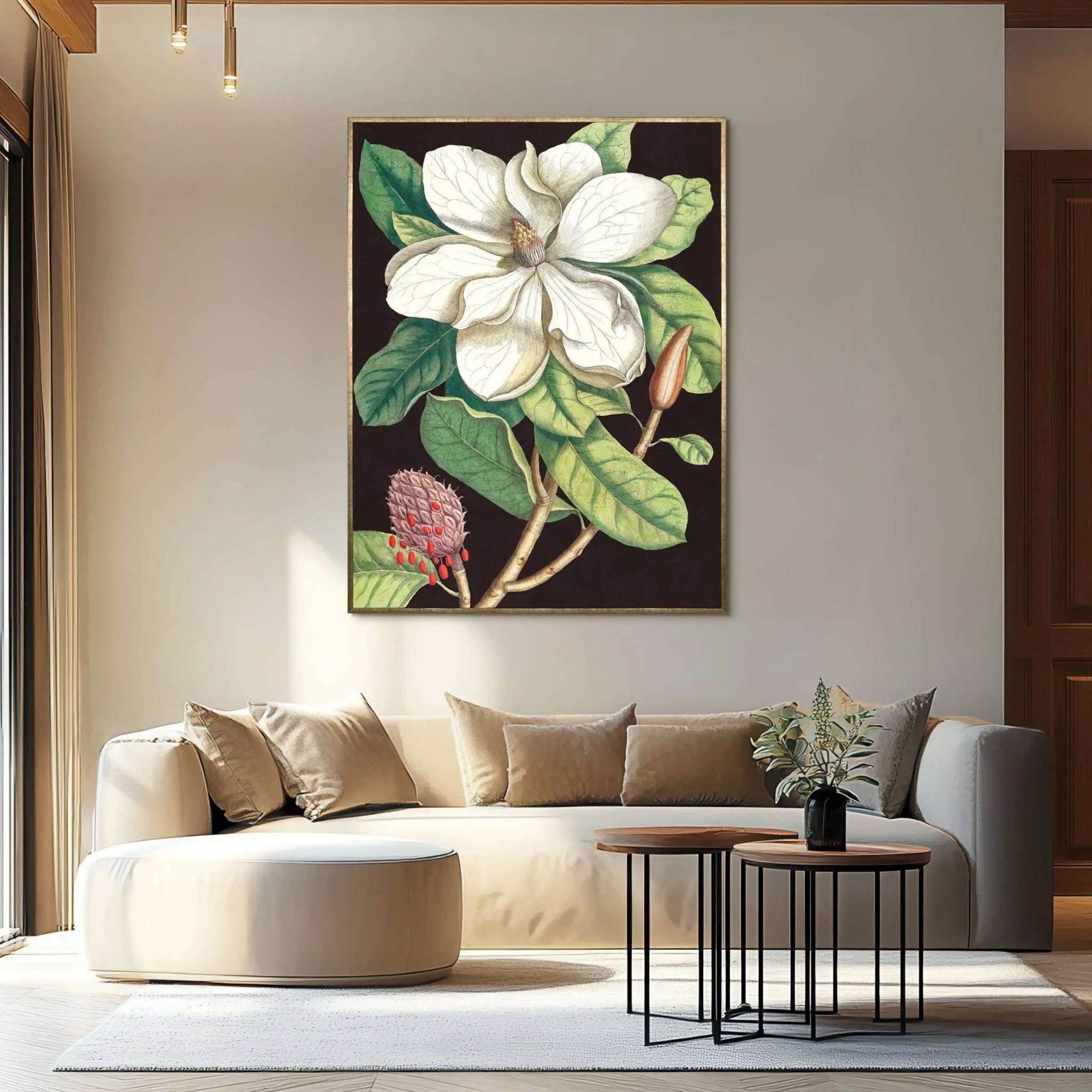 Laurel Tree Framed Canvas - Angela Reed - 