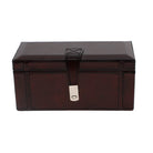 Leather Double Watch Box