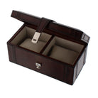 Leather Double Watch Box