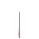 LED Flameless Dinner Candle (pack of 2) Rose (28cm / 11" high)