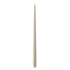 LED Flameless Dinner Candle (pack of 2) Sand (38cm / 15" high)