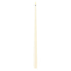 LED Flameless Dinner Candle (pack of 2) Cream (38cm / 15" high)