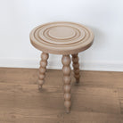 Leo Bobbin Stool, Natural