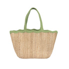 Lime Scallop Tote Bag, Large