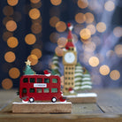 London Bus With Christmas Tree