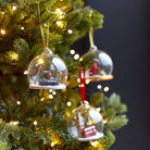 London Christmas Cab Ride Dome Bauble