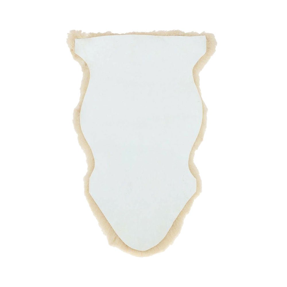 Long Wool Sheepskin Rug, Linen - Angela Reed - 