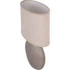 Lunara Textured Ceramic Table Lamp with Shade