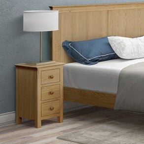 Malmo 3 Drawer Bedside - Angela Reed - 