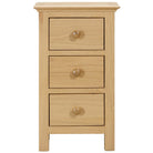 Malmo 3 Drawer Bedside - Angela Reed - 