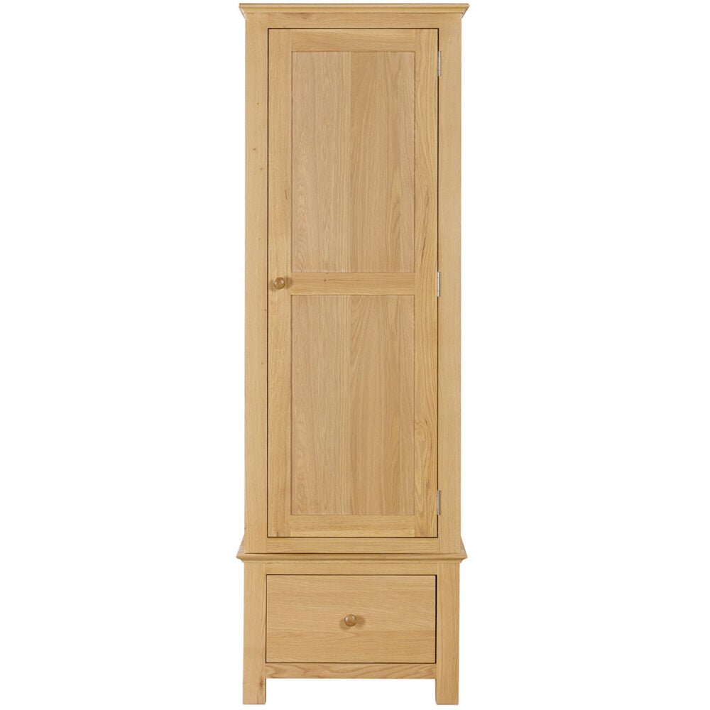 Malmo Single Wardrobe with Drawer - Angela Reed - 