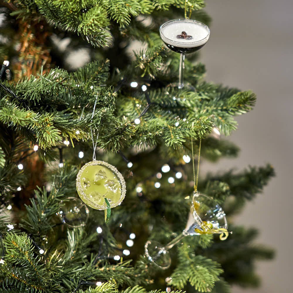 Margarita with Lime Bauble - Angela Reed - Christmas Decorations