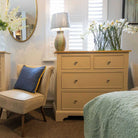 Marlow 2 Over 2 Chest Painted Top / Ivory,Painted Top / Joas White,Painted Top / Oxford Stone,Painted Top / Pidgeon,Painted Top / Stifkey Blue,Oak Top / Ivory,Oak Top / Joas White,Oak Top / Oxford Stone,Oak Top / Pidgeon,Oak Top / Stifkey Blue