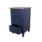Marlow 3 Drawer Bedside Painted Top / Ivory,Painted Top / Joas White,Painted Top / Oxford Stone,Painted Top / Pidgeon,Painted Top / Stifkey Blue,Oak Top / Ivory,Oak Top / Joas White,Oak Top / Oxford Stone,Oak Top / Pidgeon,Oak Top / Stifkey Blue