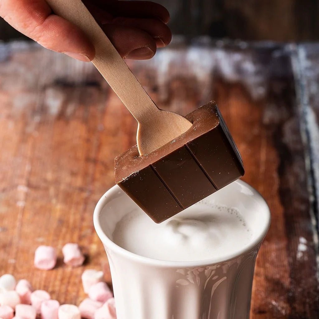 Marshmallow Caramel Sea Salt Hot Chocolate Spoon