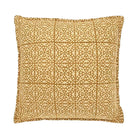 Martta Handblock Print Cushion, Saffron
