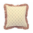 Matilda Velvet Ruffle Cushion, Rosewood - Angela Reed - 