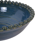 Mediterranean Bobble Ceramic Bowl, Blue