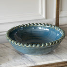 Mediterranean Bobble Ceramic Bowl, Blue