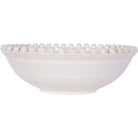 Mediterranean Bobble Ceramic Bowl, Cream