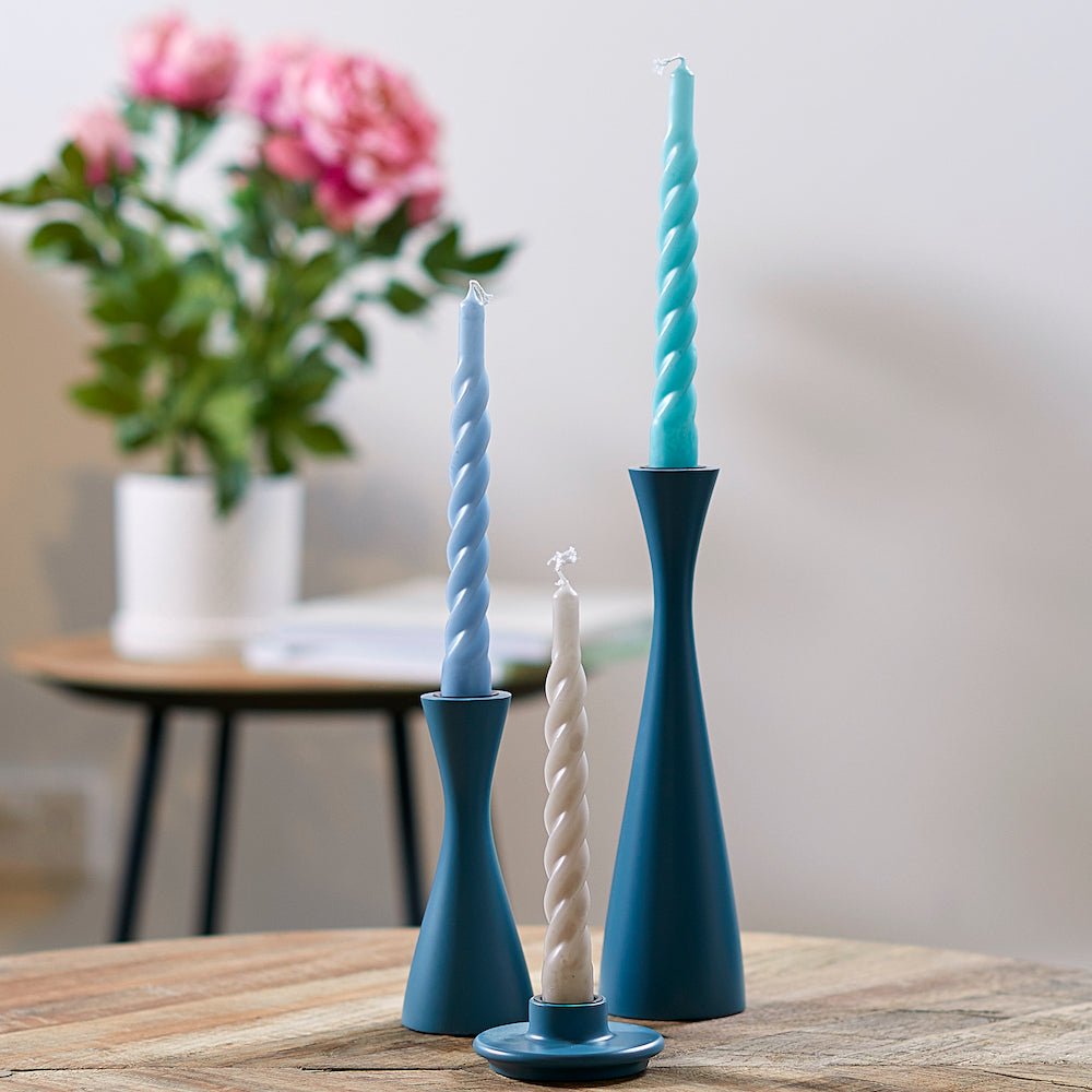 Medium Candlestick, Pompadour - Angela Reed -