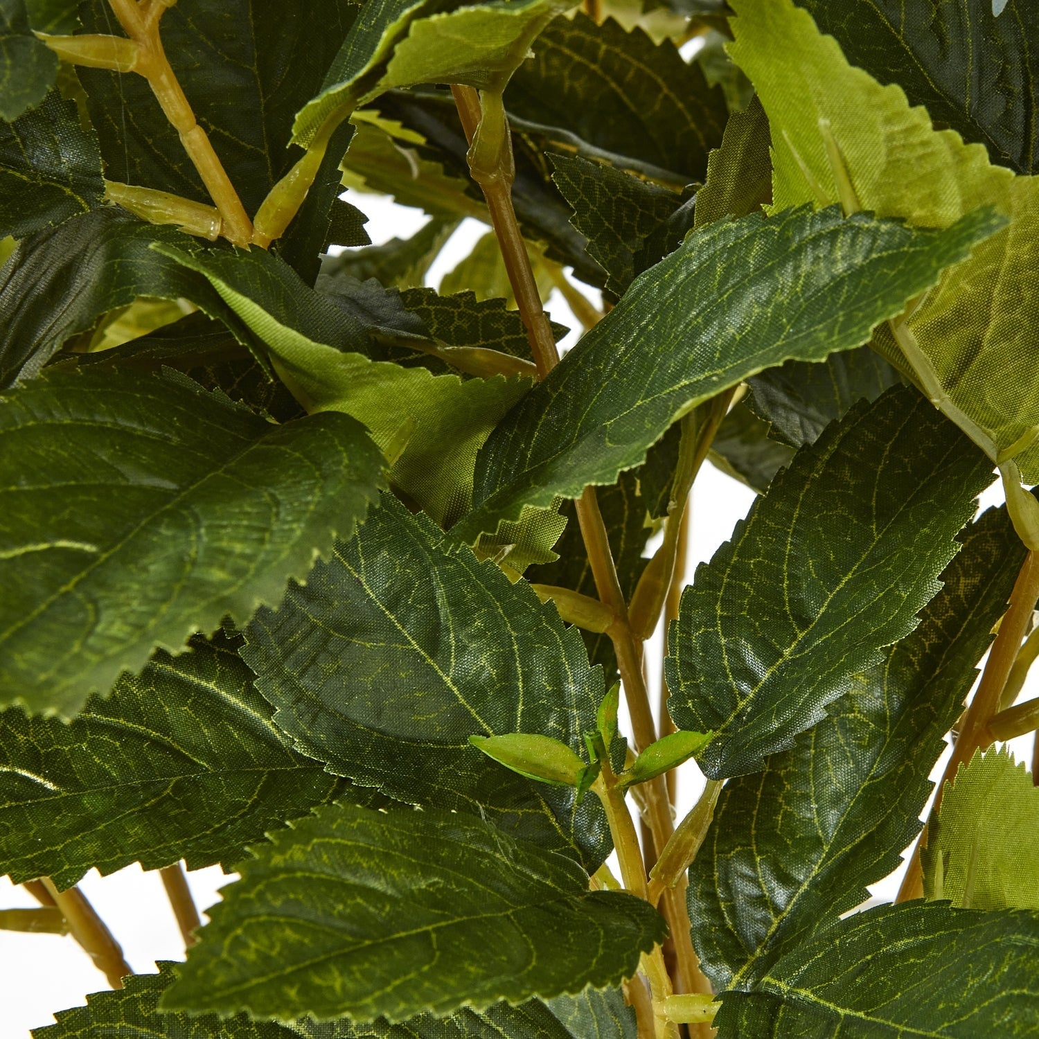 Medium Faux Green Hydrangea Plant In Pot - Angela Reed - 